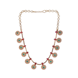 22k Gold Plated Yogeswari Necklace Set