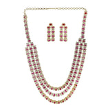 22k Gold Plated Teej Arishta Pendant Set