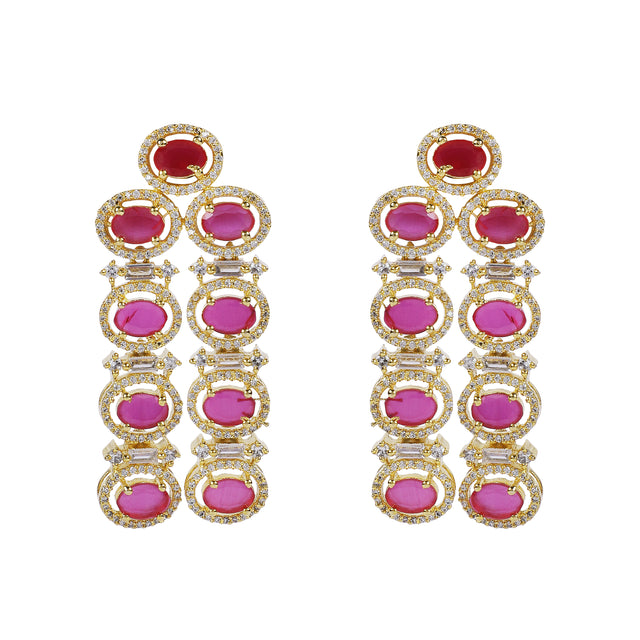 22k Gold Plated Teej Arishta Pendant Set
