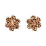 22k Gold Plated Veena Necklace Set