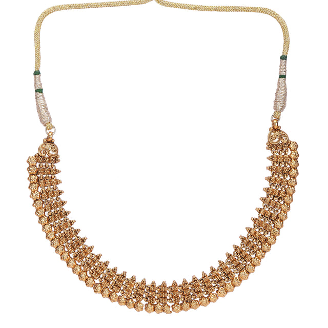 22k Gold Plated Rupali Necklace Set