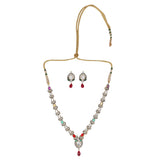 22k Gold Plated Teej Ankana Necklace Set