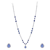 Antima Zircon Pendant Set