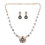 22k Gold Plated Teej Ambara Pendant Set