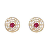 22k Gold Plated Prabha Pendant Set