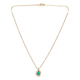 22k Gold Plated Neera Pendant Set