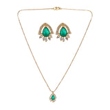 22k Gold Plated Neera Pendant Set