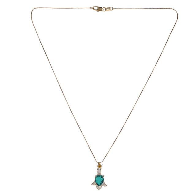 22k Gold Plated Harita Pendant Set