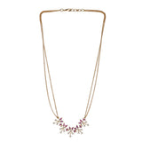 22k Gold Plated Jhalar Pendant Set