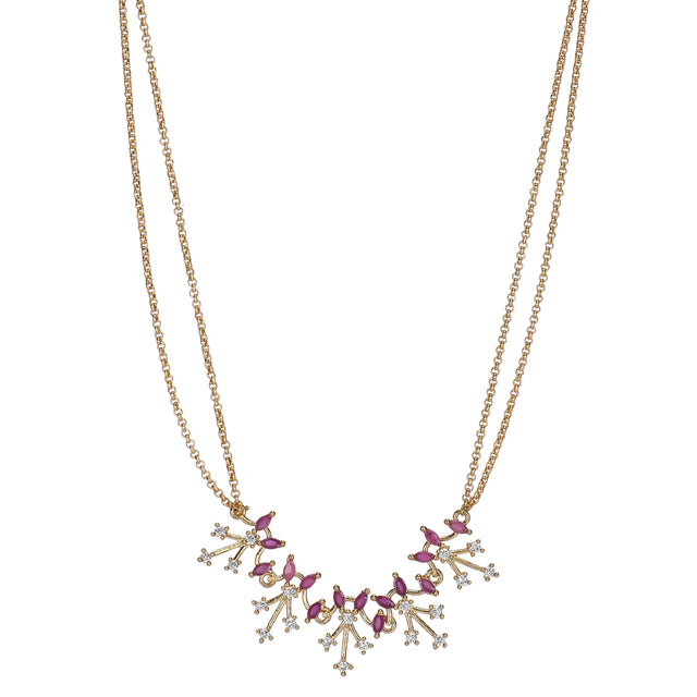 22k Gold Plated Jhalar Pendant Set