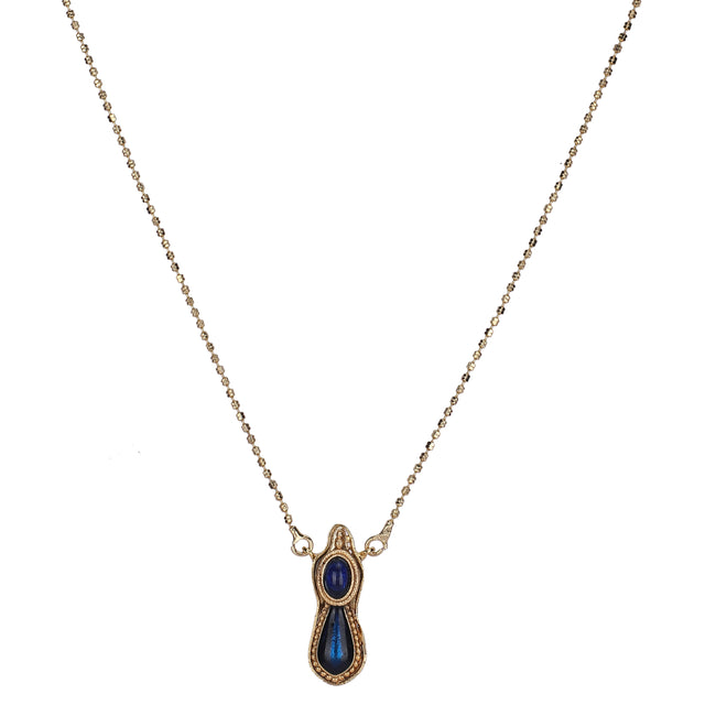 22k Gold Plated Dravya Pendant Set