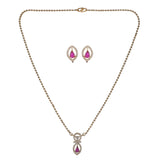 22k Gold Plated Trishna Pendant Set