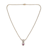22k Gold Plated Trishna Pendant Set