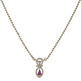 22k Gold Plated Trishna Pendant Set