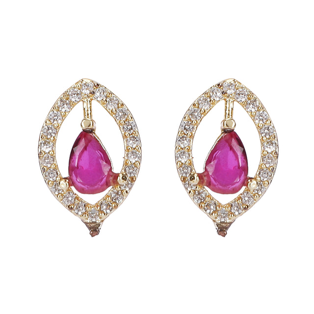22k Gold Plated Trishna Pendant Set