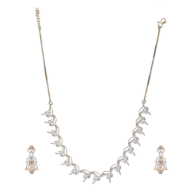 Rani Zircon Necklace Set