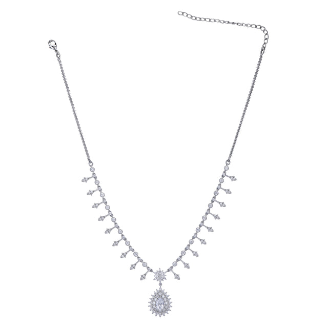 Ahank Zircon Necklace Set