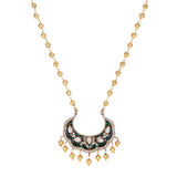 22k Gold Plated Teej Somya Pendant Set