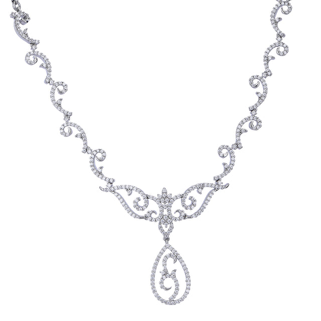 Kimaya Zircon Necklace Set