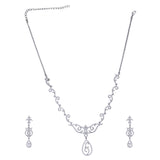 Kimaya Zircon Necklace Set