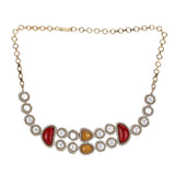 22k Gold Plated Teej Arnika Choker Set