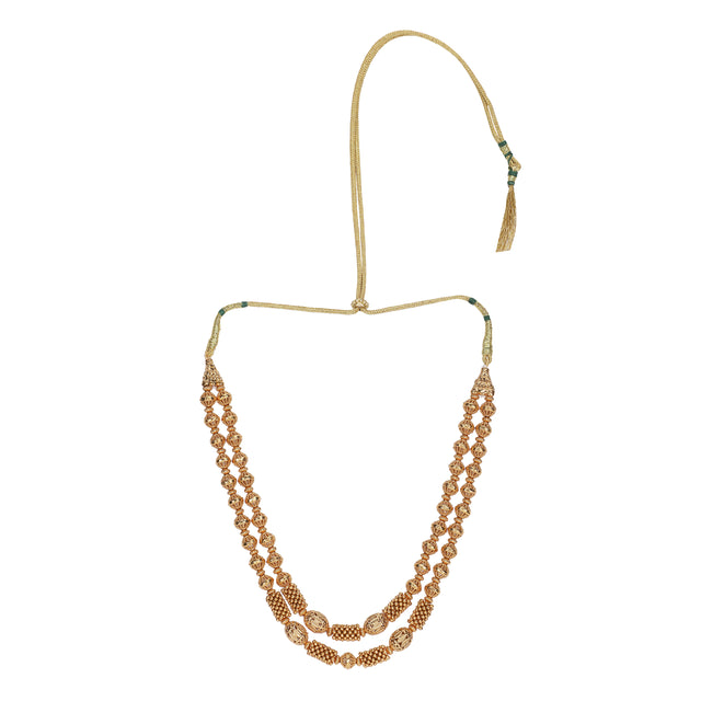 22k Gold Plated Teej Orbita Pendant Set