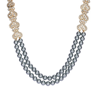 22k Gold Plated Teej Vedra Necklace Set