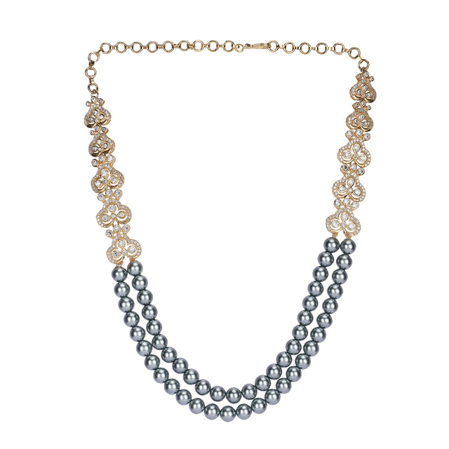 22k Gold Plated Teej Vedra Necklace Set