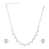 Aakruti Zircon Necklace Set