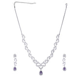 Rihaan Zircon Necklace Set