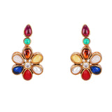 22k Gold Plated Teej Rangmala Choker Set