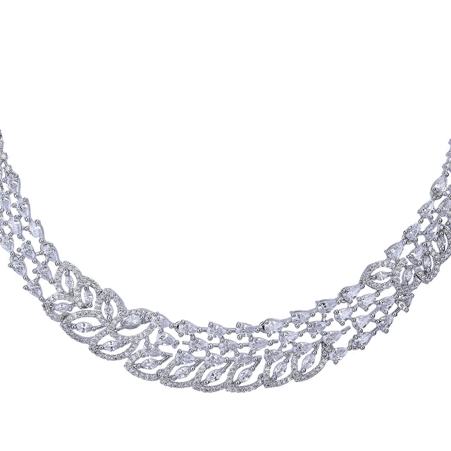 Drishti Zircon Necklace Set
