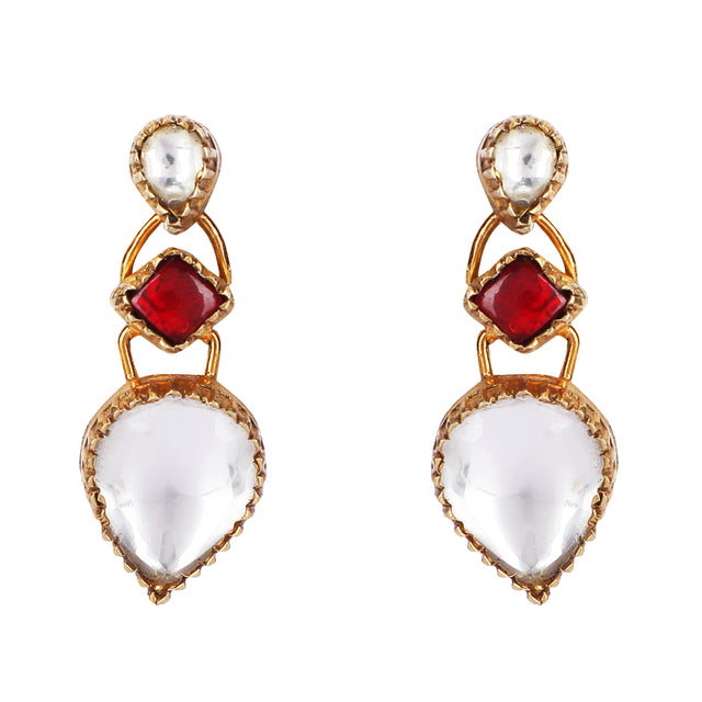 22k Gold Plated Teej Manira Earring