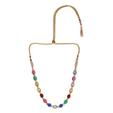 22k Gold Plated Teej Taranga Necklace Set