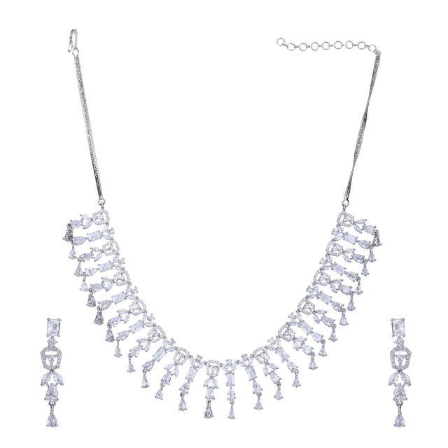 Anamika Zircon Necklace Set