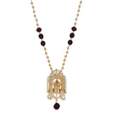 22k Gold Plated Teej Devalya Pendant Set