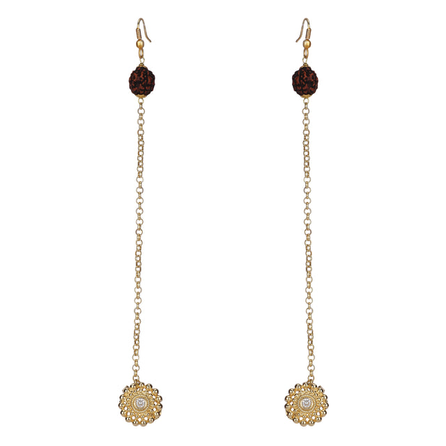 22k Gold Plated Teej Devalya Pendant Set