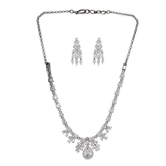 22k Gold Plated Teej Ravya Necklace Set