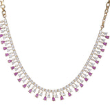 Mrinaline Zircon Necklace Set