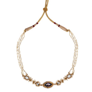 22k Gold Plated Teej Lozana Choker Set