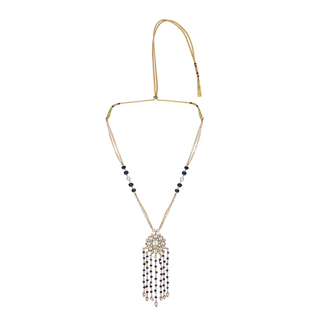 22k Gold Plated Teej Zarika Pendant Set