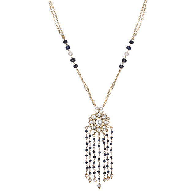 22k Gold Plated Teej Zarika Pendant Set
