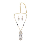 22k Gold Plated Teej Zarika Pendant Set