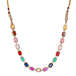 22k Gold Plated Teej Aayat Necklace Set