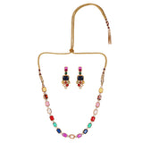 22k Gold Plated Teej Aayat Necklace Set