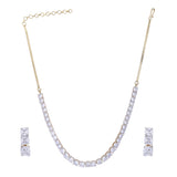 Navya Zircon Necklace Set