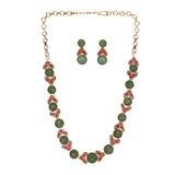 22k Gold Plated Teej Trivarti Choker Set