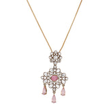 22k Gold Plated Teej Sharav Pendant Set