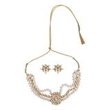 22k Gold Plated Teej Rundika Choker Set