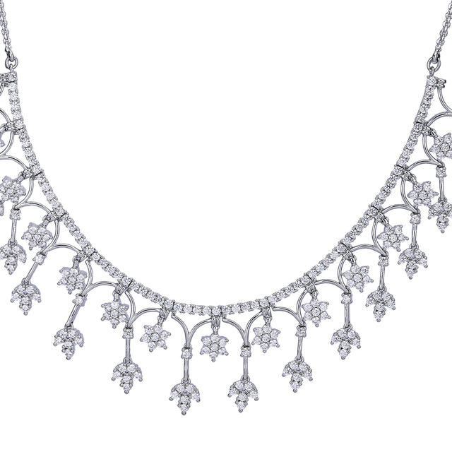 Nikrit Zircon Necklace Set